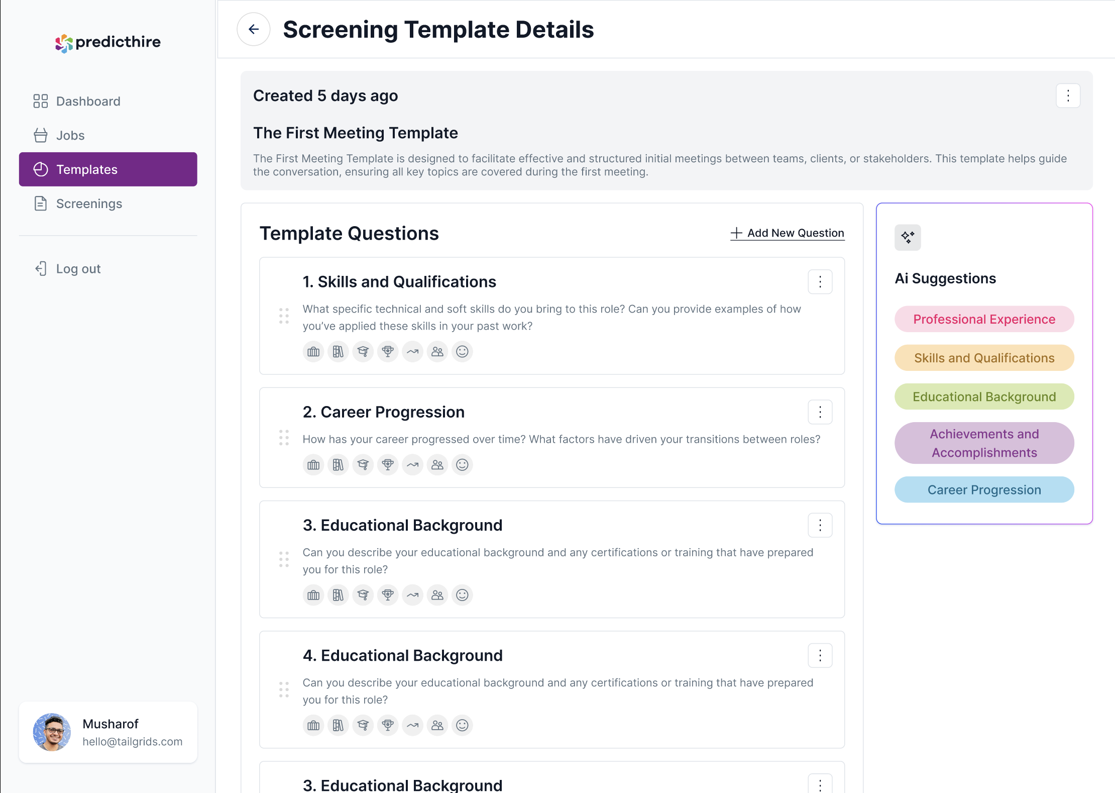 AI Pre-Screening